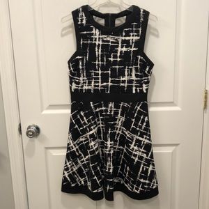 Cute black and white dress